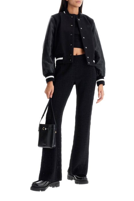 givenchy 4g knit crop top in