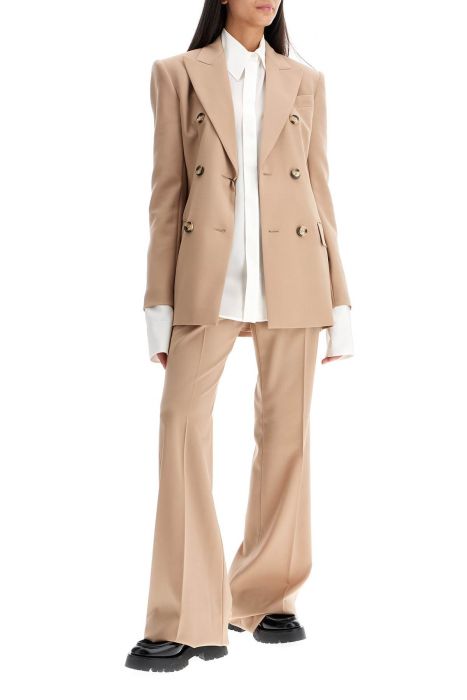 sportmax lelia shirt in silk crepe de chine