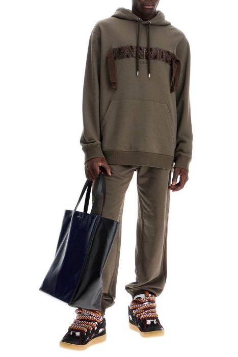 lanvin -side joggers with stripes