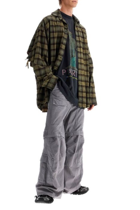 balenciaga convertible oversized pants