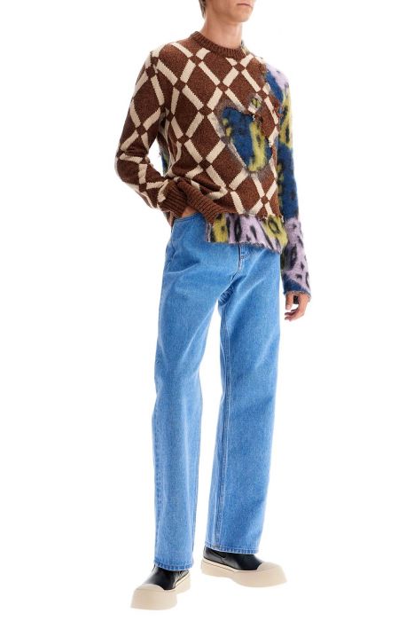 marni two-in-one wool and mohair