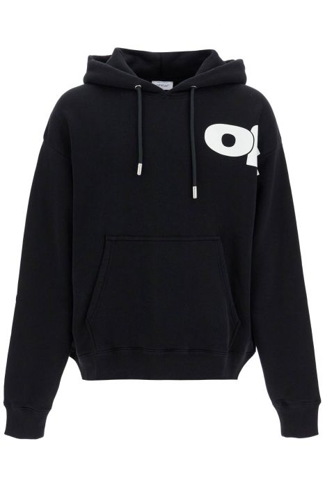 off-white hooded sweatshirt with shared