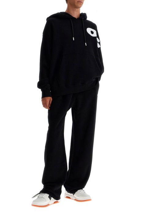 off-white hooded sweatshirt with shared