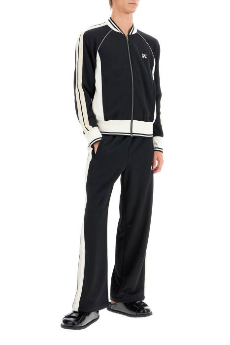palm angels contrast band joggers with track in