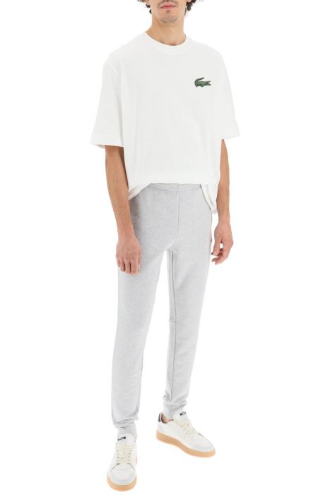 lacoste jogger pant with logo