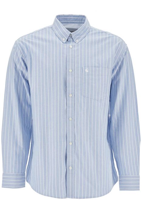 carhartt wip dowlen oxford shirt in