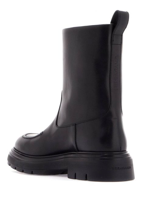 ferragamo shearling-lined ankle boots