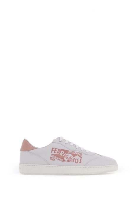 ferragamo venna logo sneakers with seven