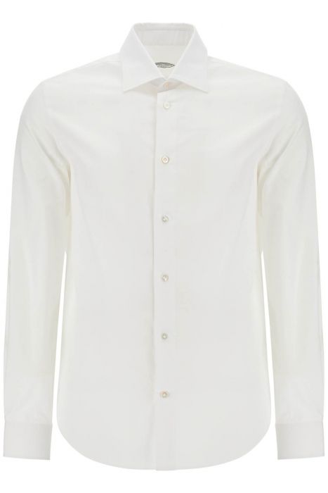 vincenzo di ruggiero slim fit twill shirt for men