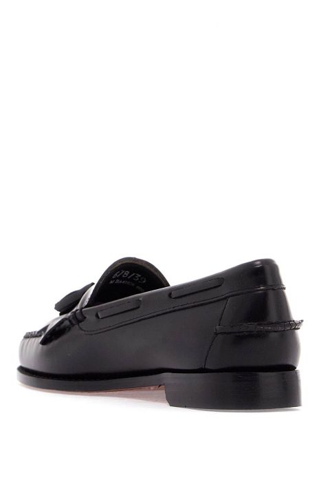 g.h. bass esther kiltie weejuns loafers in brushed leather