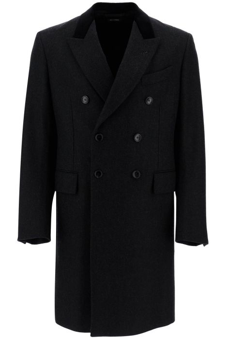 tom ford cappotto doppiopetto spigato
