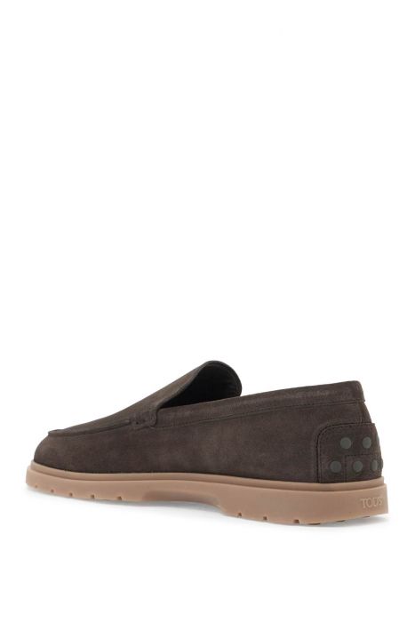 tod's suede loafers
