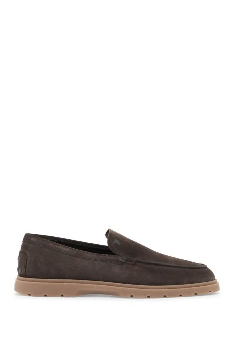 tod's mocassini in pelle scamosciata
