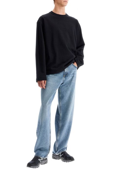 agolde baggy tapered fusion wash ratio jeans bag