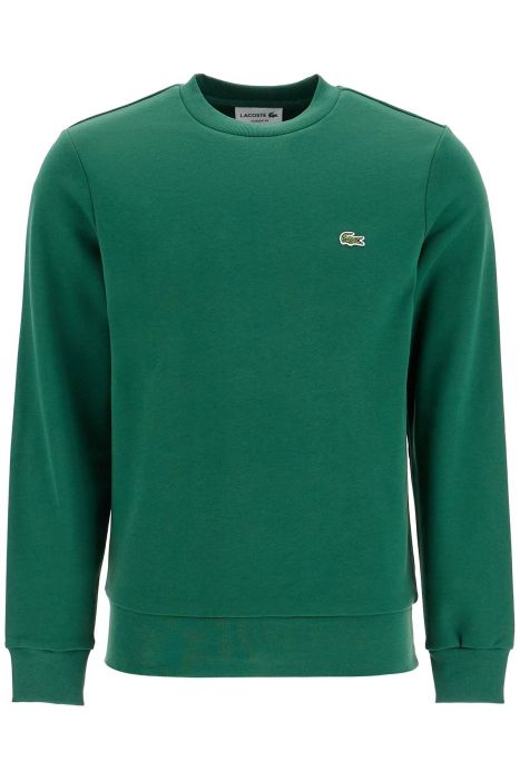 lacoste classic fit crewneck sweatshirt