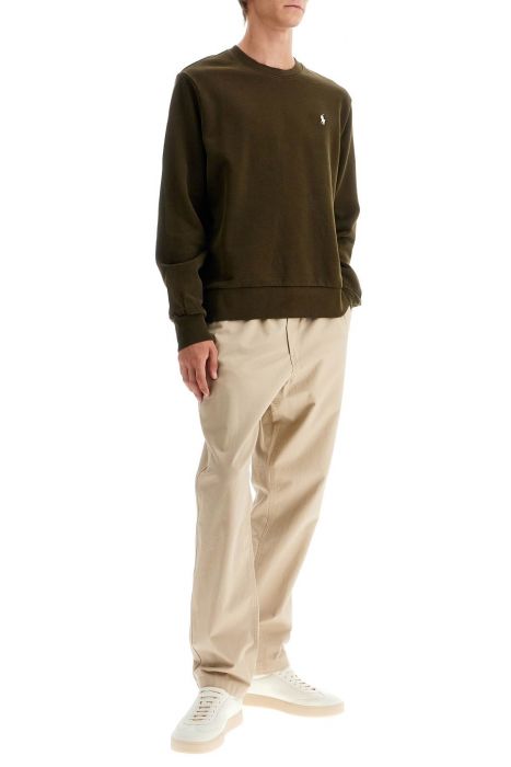polo ralph lauren logo crewneck sweatshirt