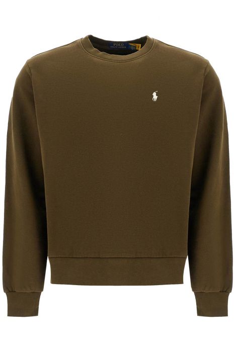 polo ralph lauren logo crewneck sweatshirt