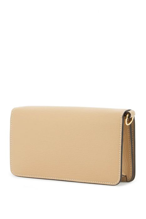 stella mccartney mini shoulder bag with logo print