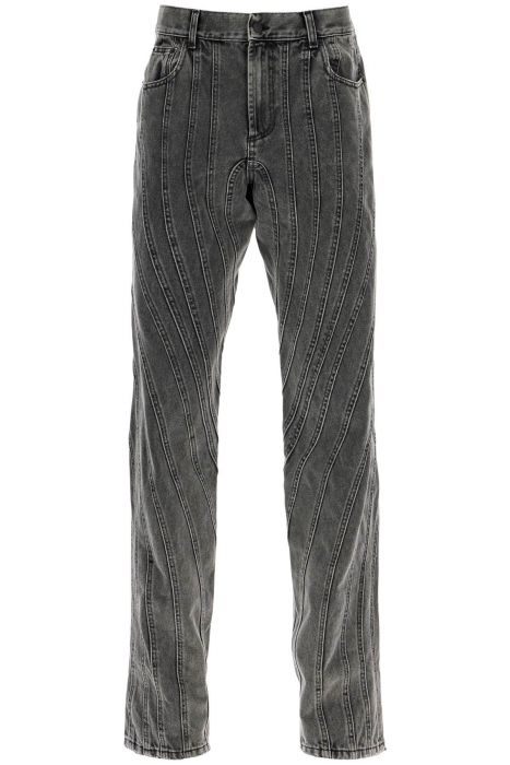 mugler spiral baggy