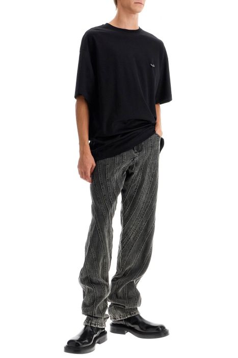 mugler 'oversized t-shirt