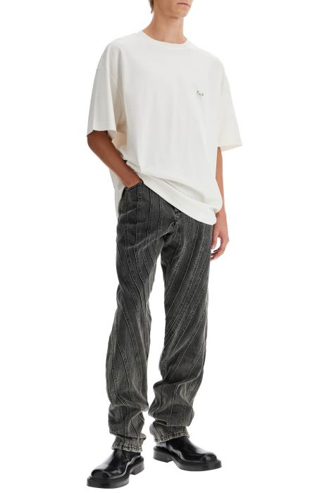 mugler 'oversized t-shirt
