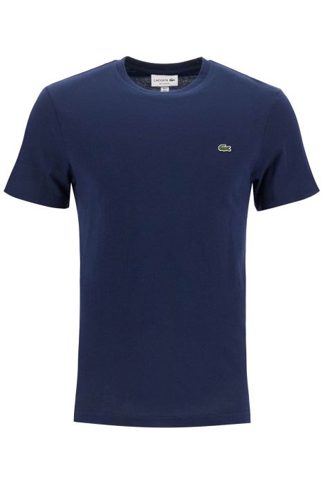 lacoste t-shirt with patch logo design