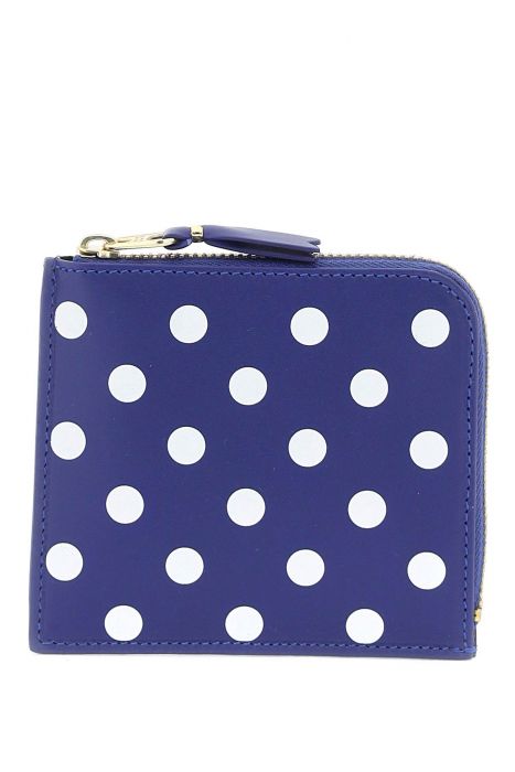 comme des garcons wallet polka dots wallet