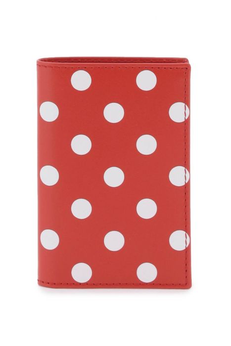 comme des garcons wallet polka-dot bifold wallet