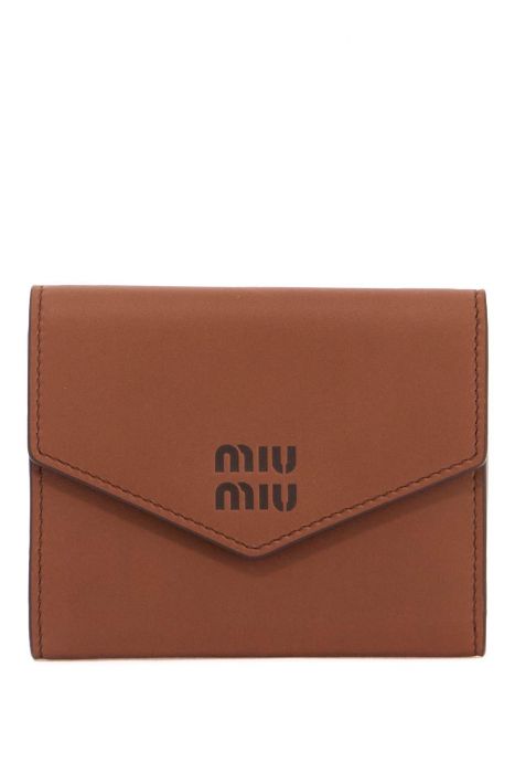 miu miu small leather wallet