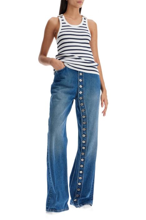 jean paul gaultier striped sailor tank top