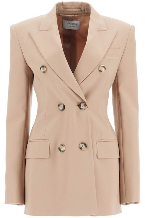 sportmax 'adamo double-breasted stretch wool