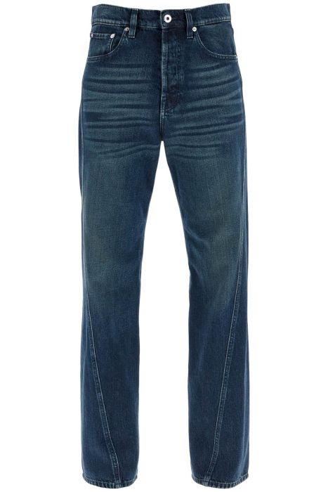 lanvin jeans with twisted seams