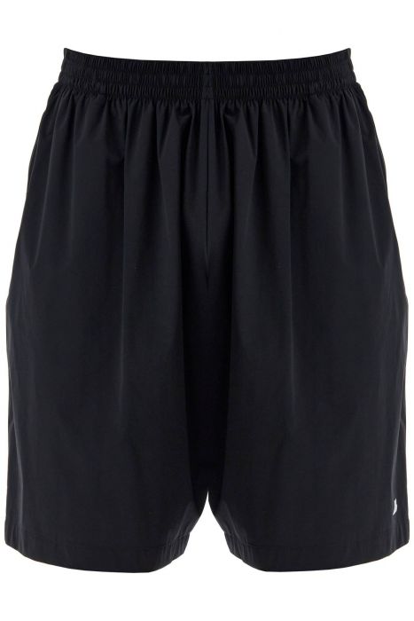 balenciaga nylon stretch activewear bermuda shorts