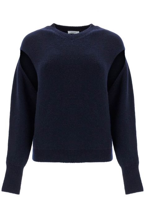 ferragamo double-layered effect shirt