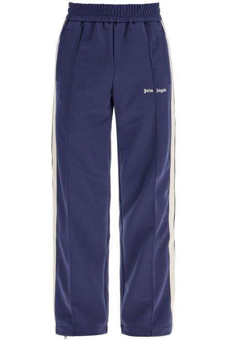 palm angels contrast band joggers with track in