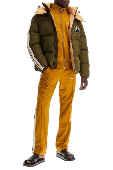 palm angels contrast band joggers with track in