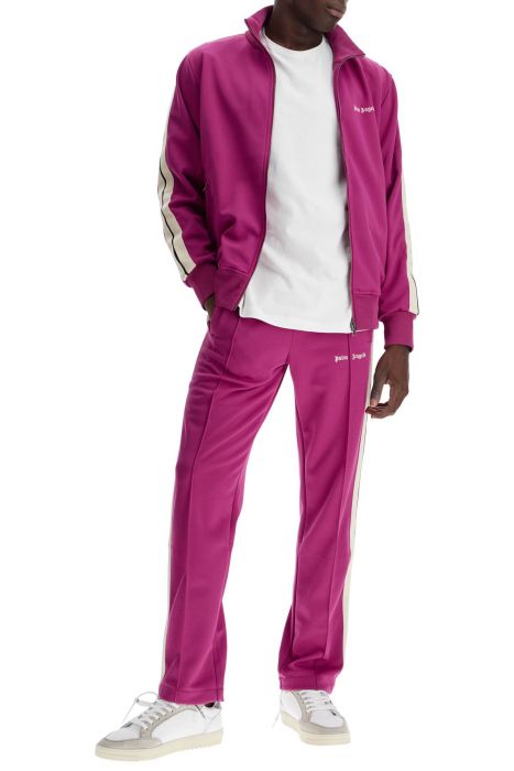 palm angels contrast band joggers with track in