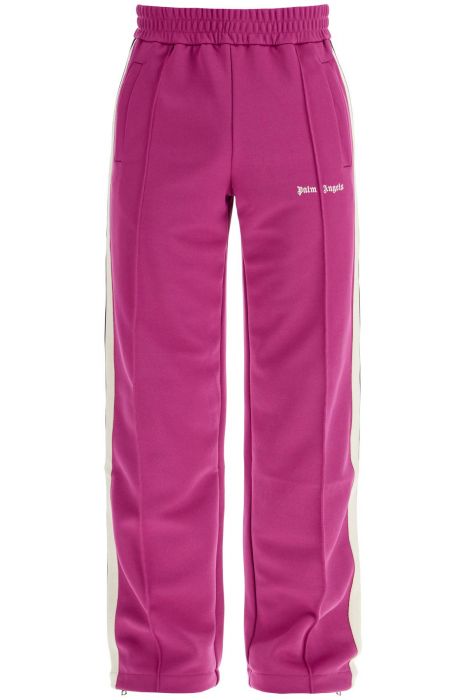 palm angels contrast band joggers with track in