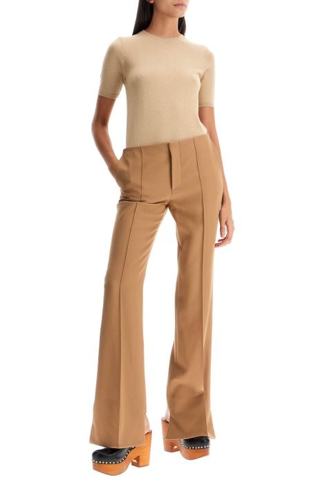 chloe' asymmetric hem pants with seven