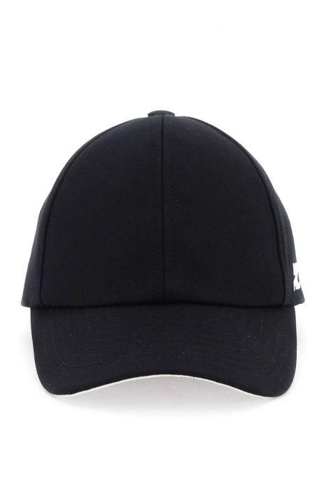 courreges cotton baseball cap