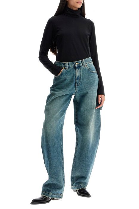 filippa k top a collo alto in cotone