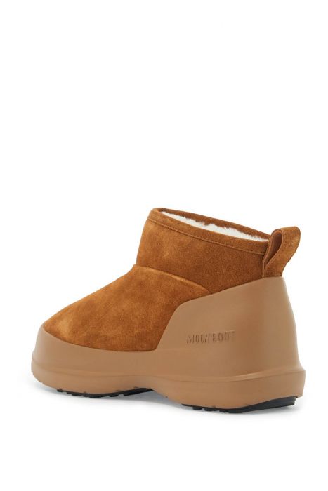 moon boot luna low suede leather ankle