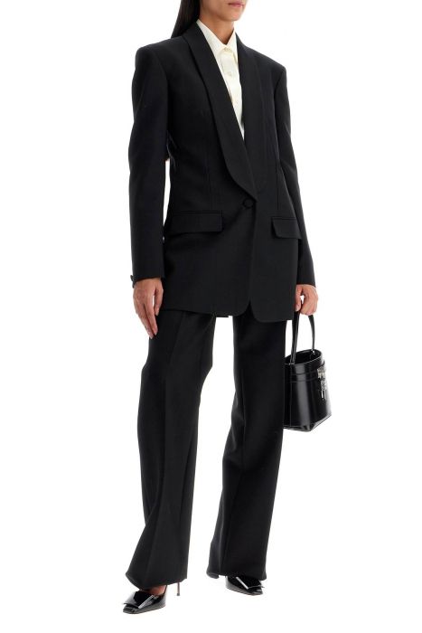 givenchy giacca con righe lurex
