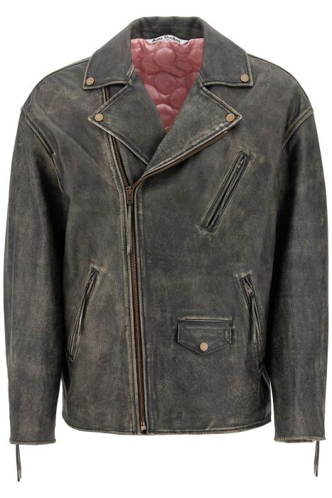 acne studios oversized biker