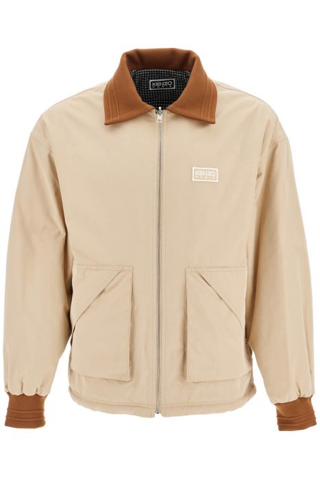 kenzo reversible padded blous