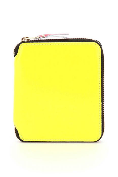 comme des garcons wallet portafoglio super fluo