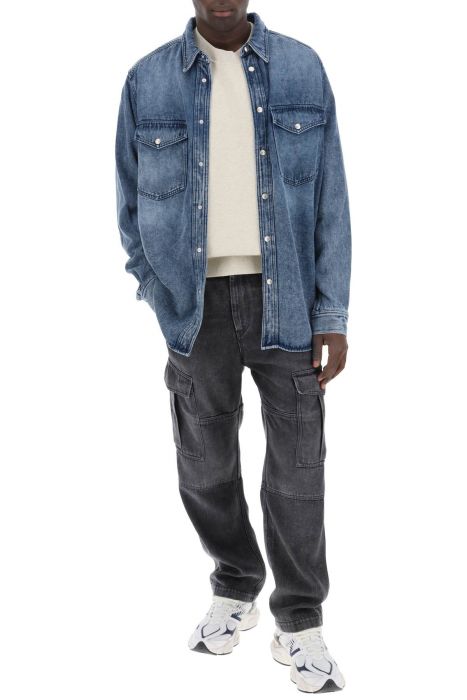 marant tailly denim overshirt