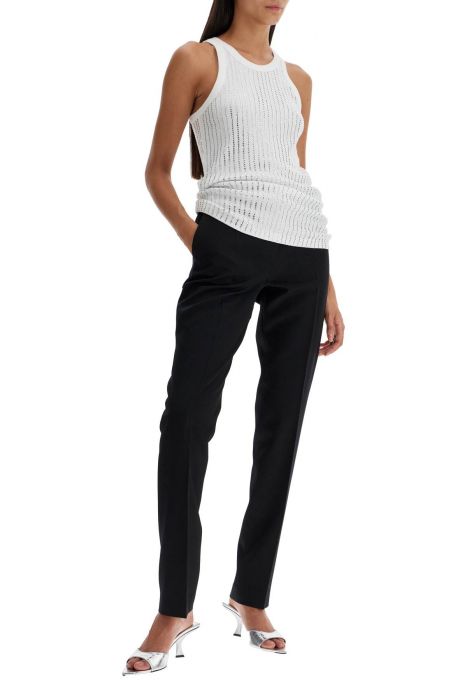 the attico pantaloni in grain de poudre