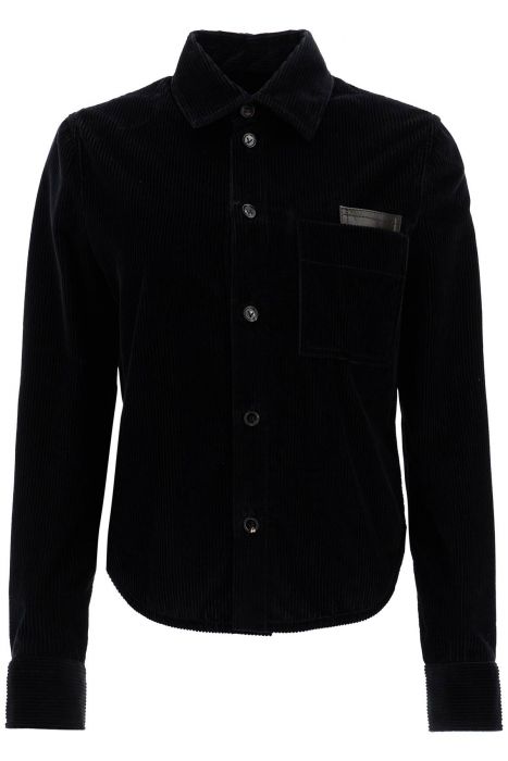 bottega veneta corduroy shirt