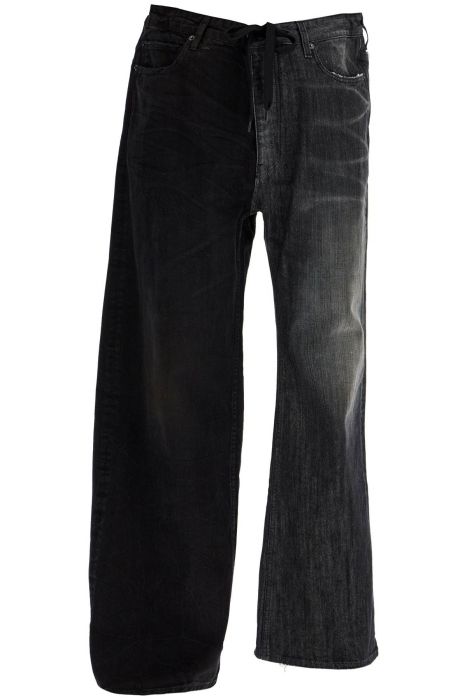 balenciaga fifty-fifty patchwork